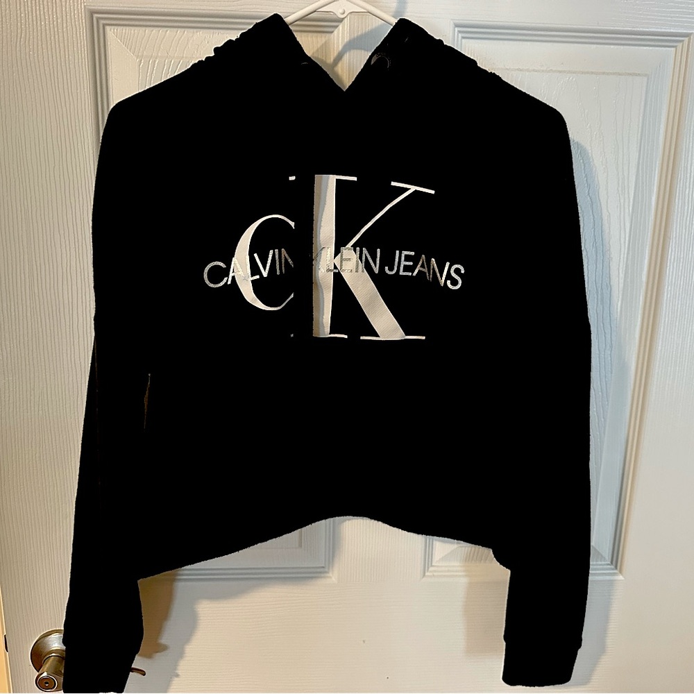 Cropped hoodie